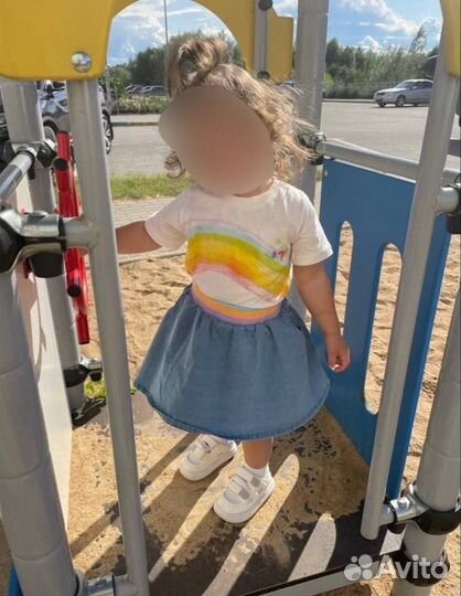 Комплект юбка с футболкой для девочки