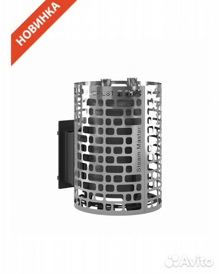 Чугунная печь для бани Эверест Steam Master 24