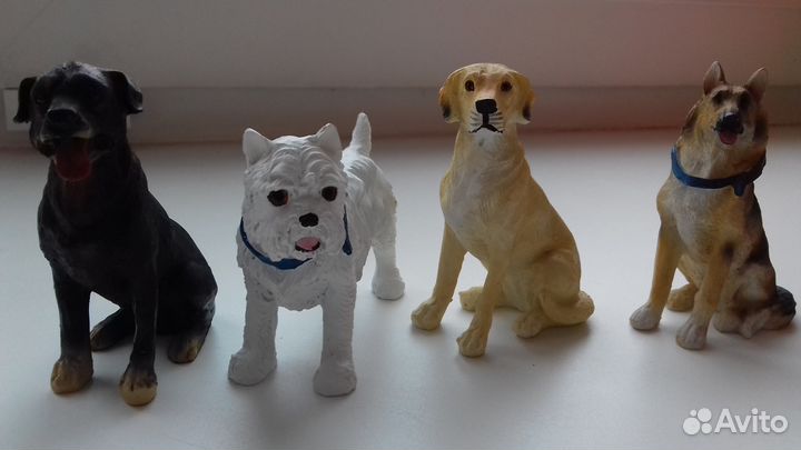 Коллекционные фигурки собак и кошек