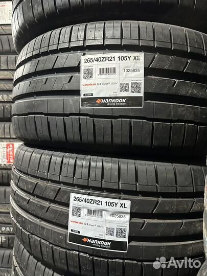 Hankook Ventus S1 Evo3 SUV K127A 255/40 R21 и 265/40 R21 105Y