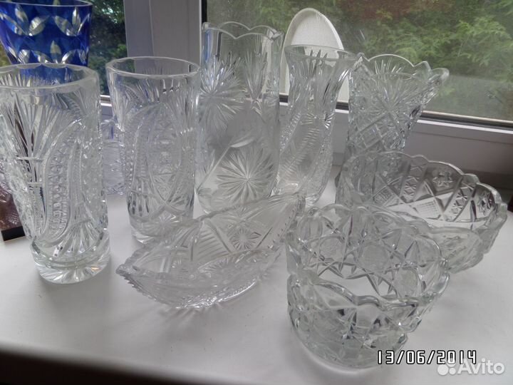 Хрустальные вазы