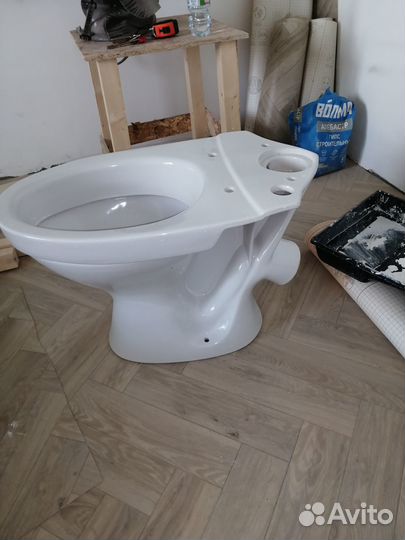 Унитаз строительный бу