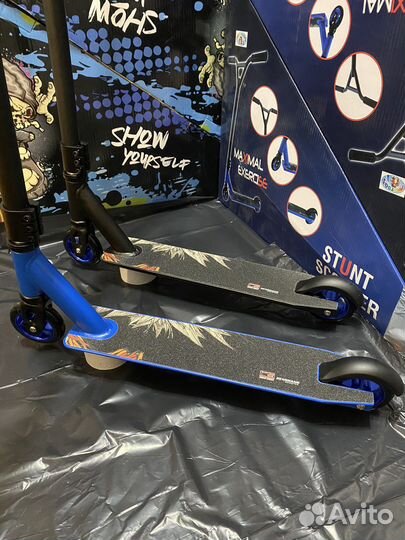 Самокат трюковой новый в коробке Металл диски
