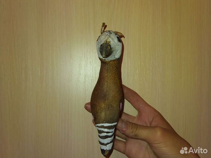 Кофейная игрушка чердачная окапи + кулон