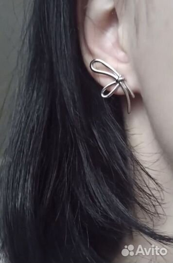 Новые серьги бантики coquette