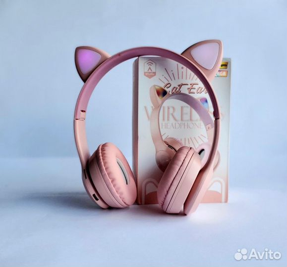 Наушники со светящимися ушками