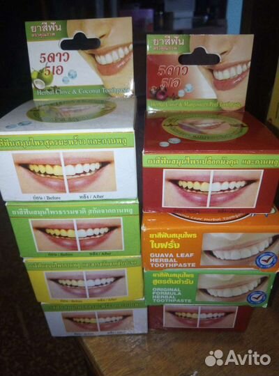 Зубная паста тайская
