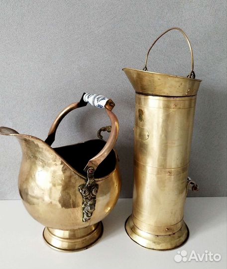 Винтажные латунные зольнки