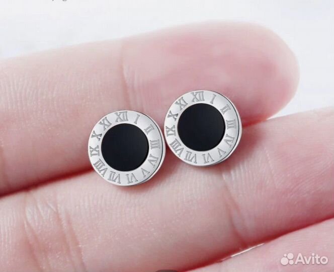 Серьги в стиле Bulgari