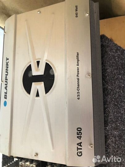 Усилитель blaupunkt GTA 450