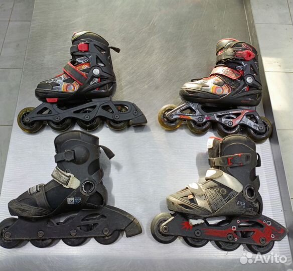 Ролики детские размер 30-32 и 32-36