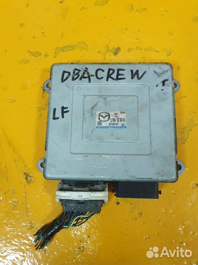 Блок управления двигателя двс 2.0 LF-DE mazda lfve