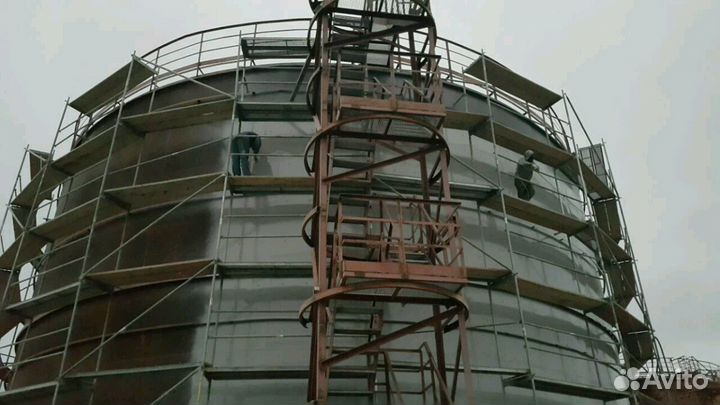 Огнезащита, пескоструйная очистка, покраска