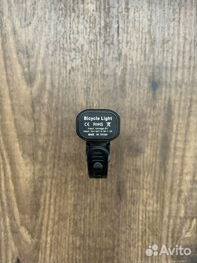 Велофонарь передний