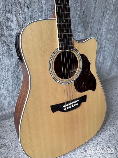 Гитара электроакустика crafter de-6/n (Корея)