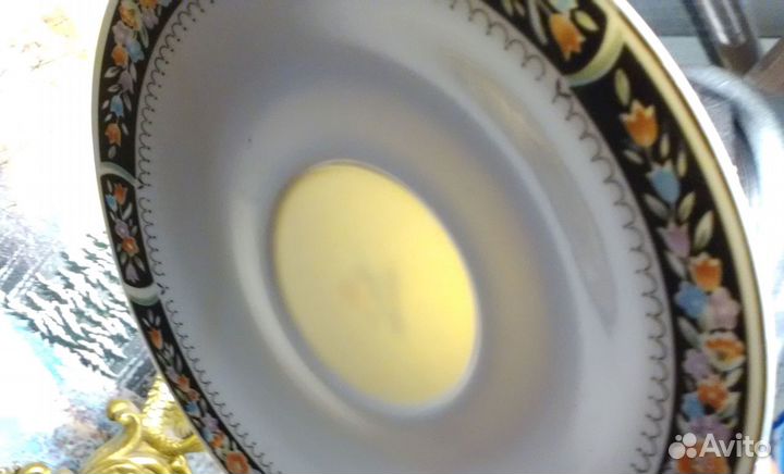 Чайная пара Фарфор Китай конец 1980 х