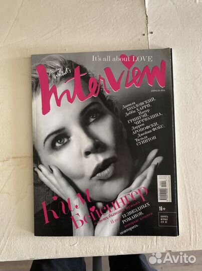 Журнал Interview с Ким Бейсингер