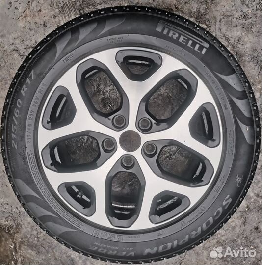Колеса в сборе R17 Rеnаult Kаptur 215/60 R17