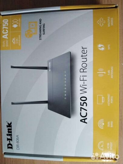 Роутер D-link ac750