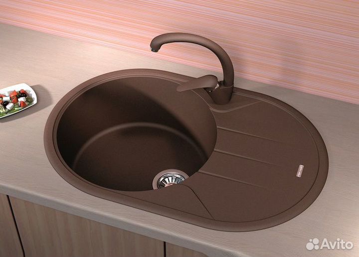 Мойка для кухни florentina Лотос 780 (20.295.C0780.202) Шампань