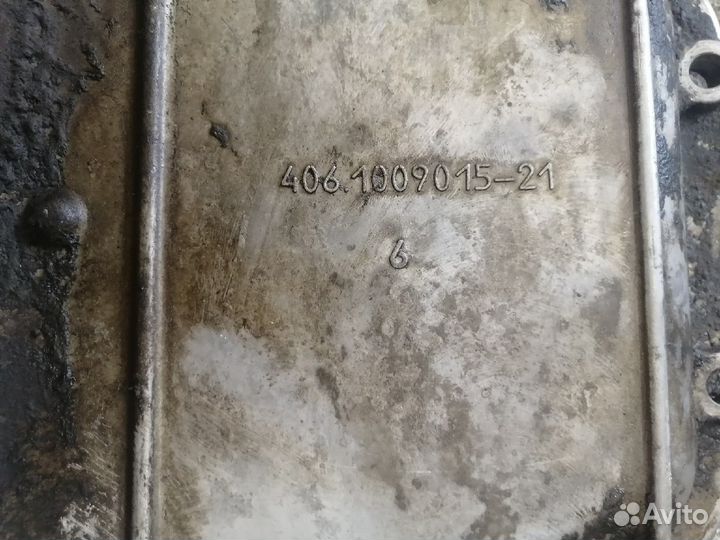 Поддон двигатель змз 406