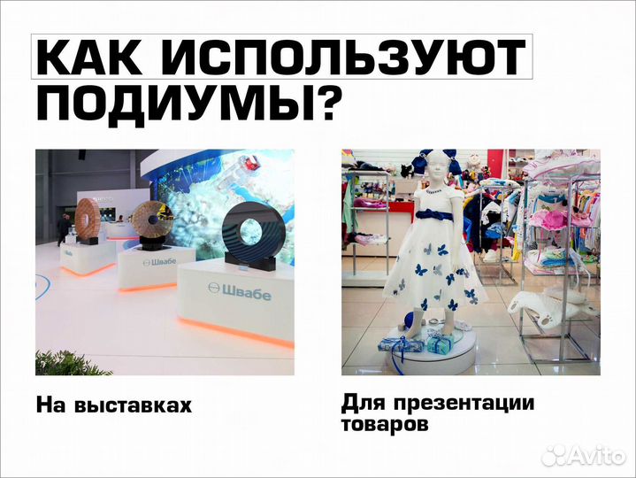 Вращающийся подиум 55 см до 50 кг