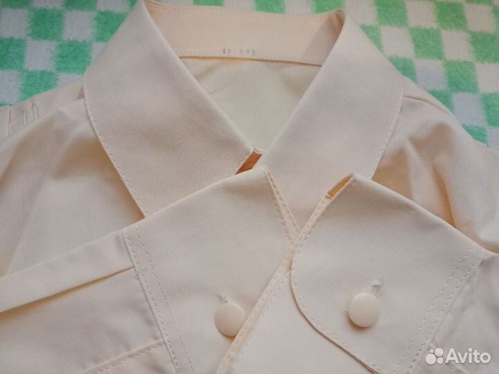 Рубашка кадетская кремовая