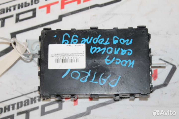 Блок электронный nissan patrol Y62 управления сигн