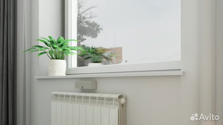 Приточный стеновой вентиляционный клапан nordvind