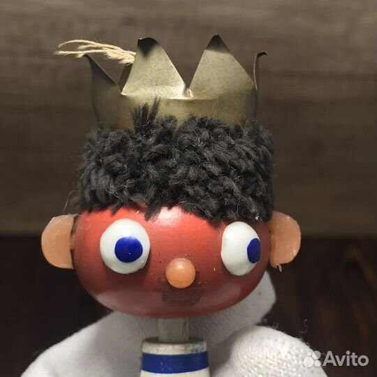 Советская Ёлочная Игрушка Матрос Африканец Моряк