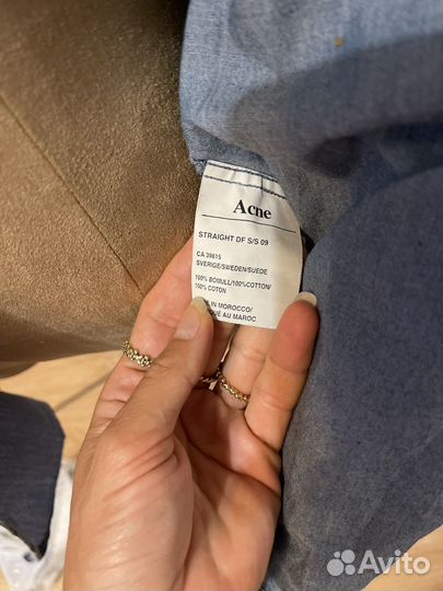 Рубашка блузка Acne размер M 46