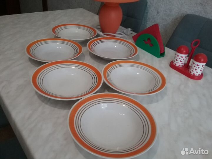 Тарелки суповые