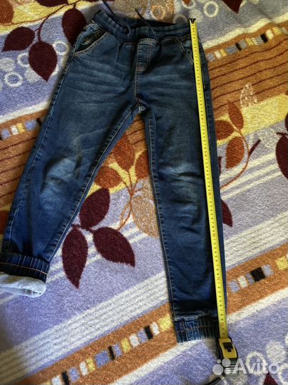 Джинсы утеплённые