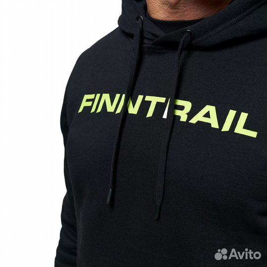 61413 Толстовка Finntrail H-logo 6803 black