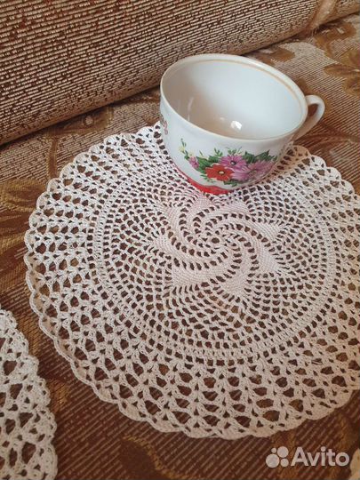 Салфетки вязаные крючком
