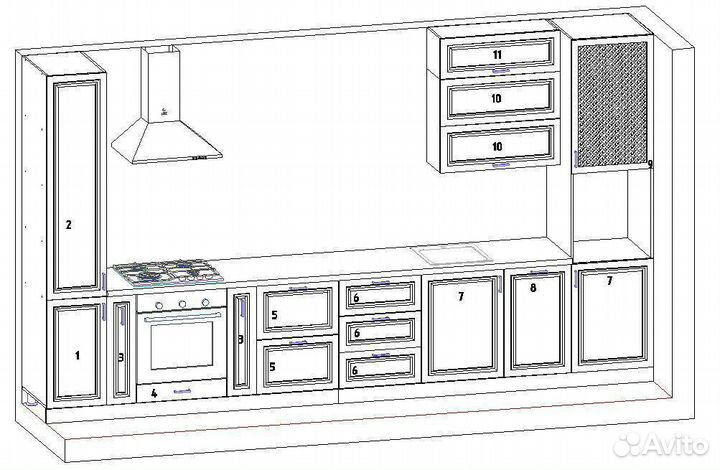 Кухонный гарнитур