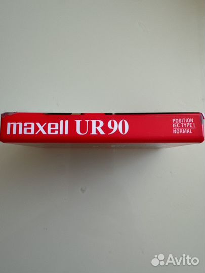 Аудиокассета Maxell UR 90, 2002, Корея, новая