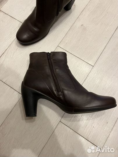 Полусапоги, ботинки, ботильены ecco