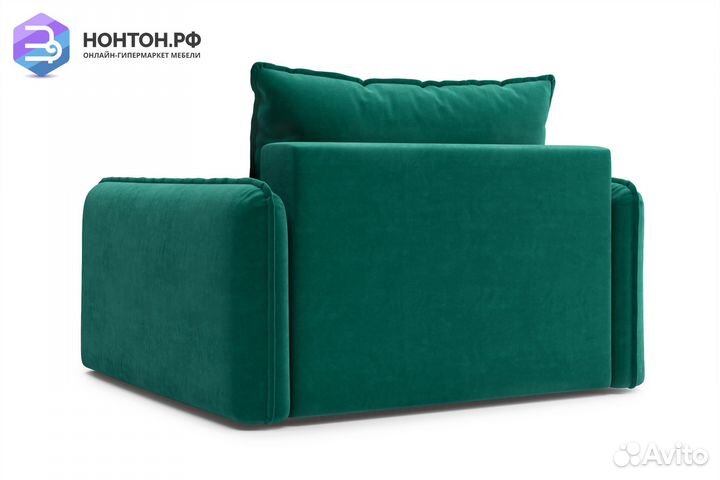 Кресло тик-так Антей изумрудное