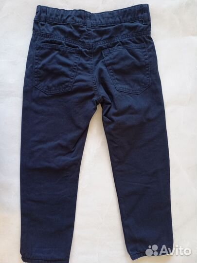 Утепленные джинсы на мальчика 110 H&M
