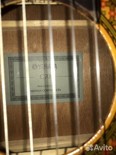 Гитара yamaha c70