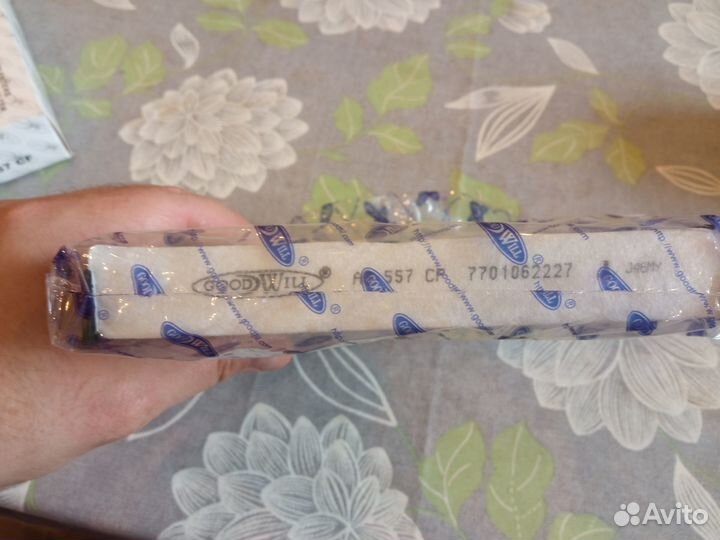 Фильтр салона AG557CF Renault Duster 1,6 2012г.в