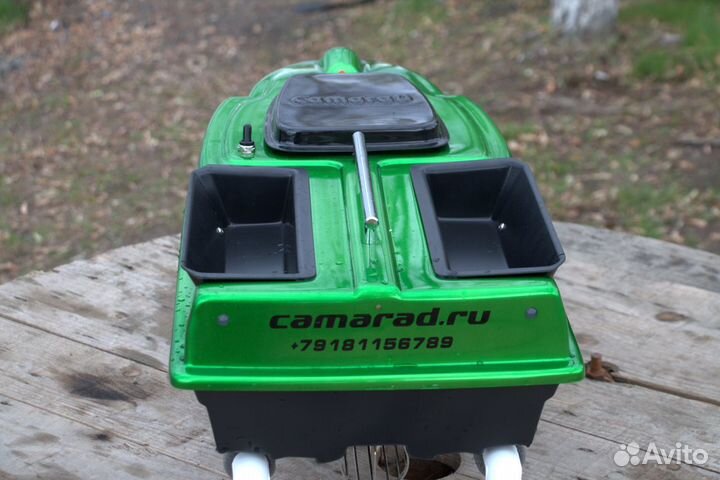 Карповый кораблик CamaraD с глубиномером,25A
