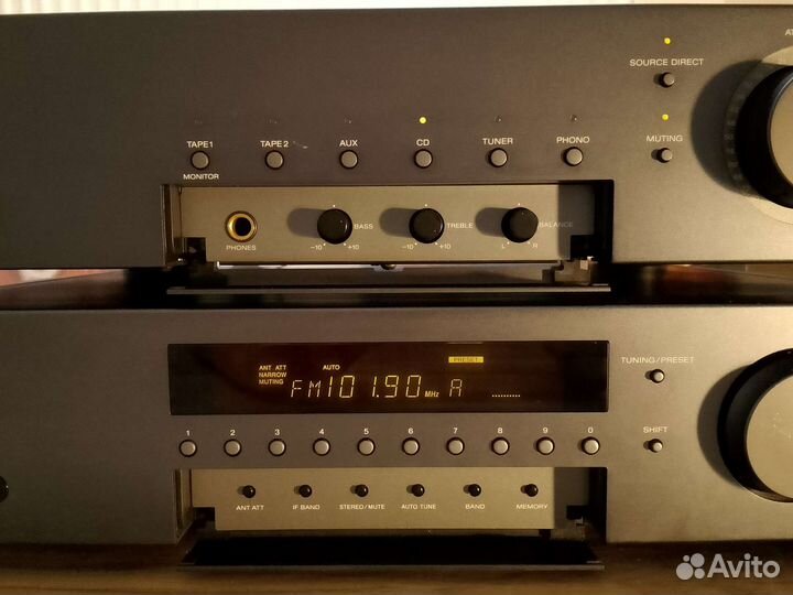 Усилитель и тюнер sony