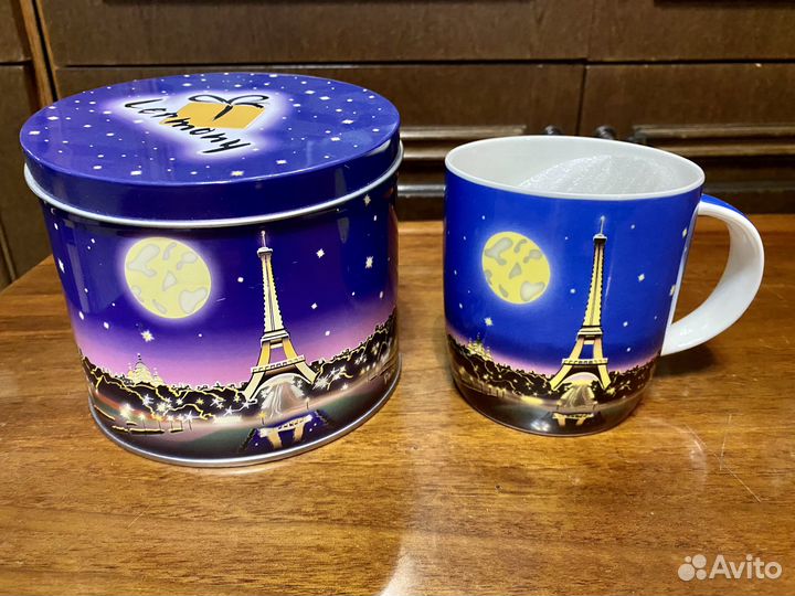 Кружка Париж в упаковке