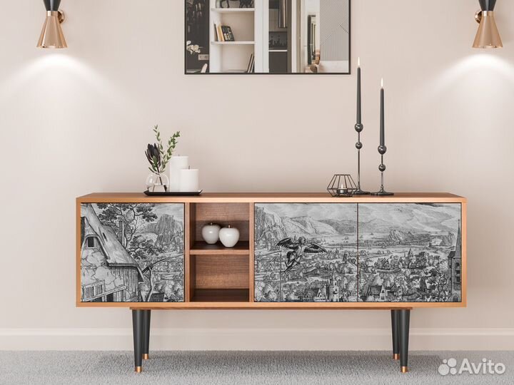 Тв-тумба T5 - Орех - Departure of the Angel