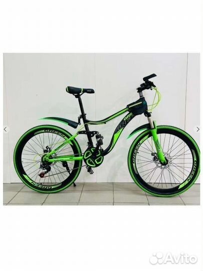 Велосипед двух подвес, колёса 26