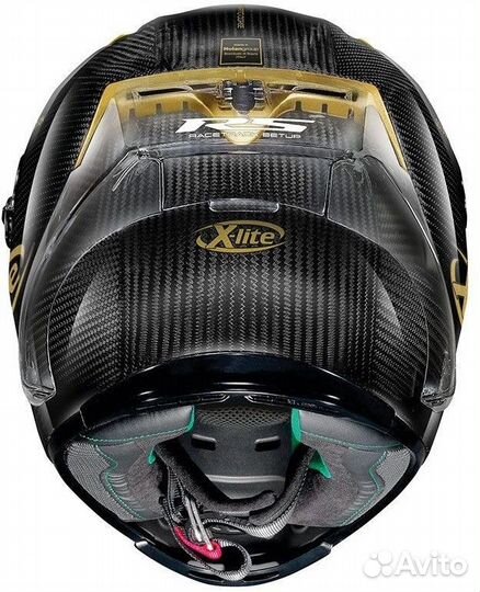 Мотошлем X-Lite X-803 RS Ultra Carbon Golden Editi