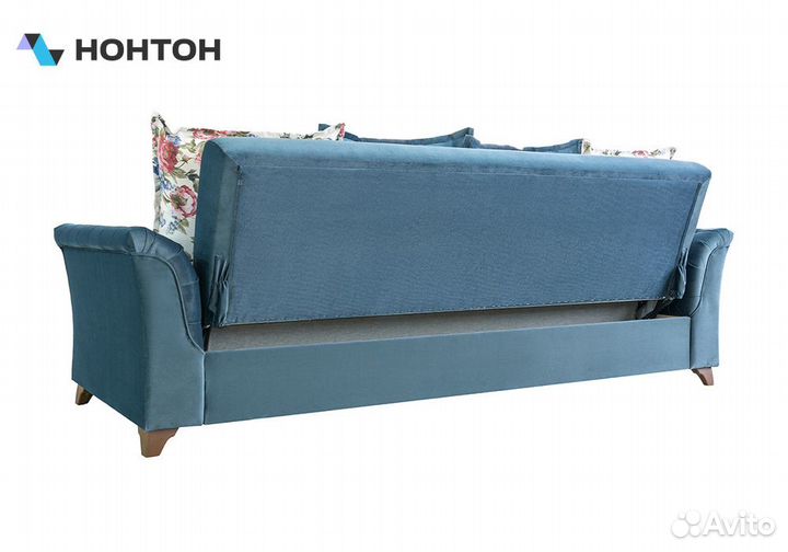 Диван книжка Ирис синий