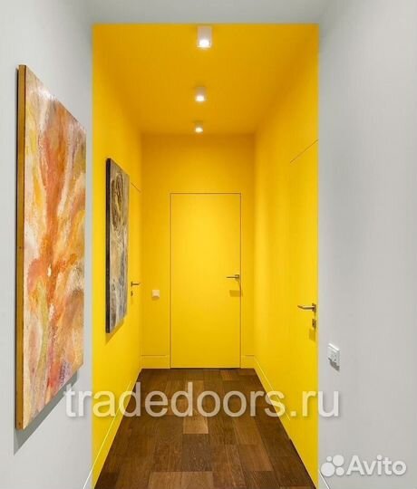 Скрытые межкомнатные двери invisible